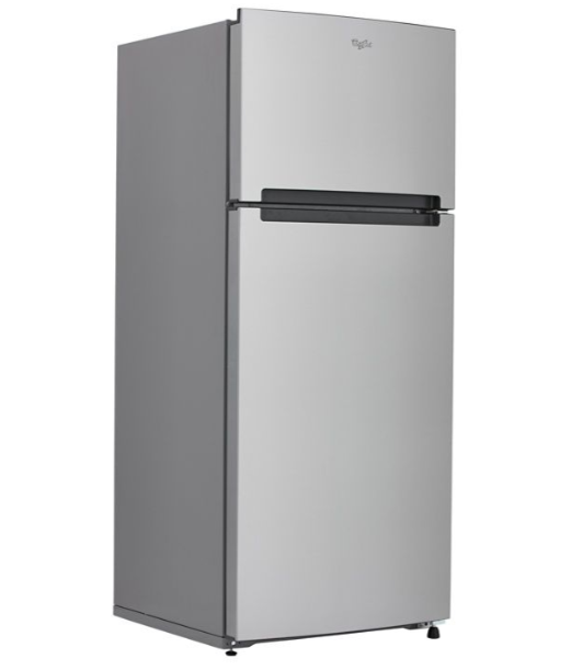 WT1850D ⋆ Refrigerador 18 ft³ dos puertas Whirlpool titanio acero inox