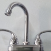 llave para baño acabado cromo meer cnx griferia para lavabo MZL4404