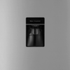 Refrigerador Hisense 7 Pies Plateado RR63D6WGX Kueski Pay Mercadopago despachador de agua manual en puerta
